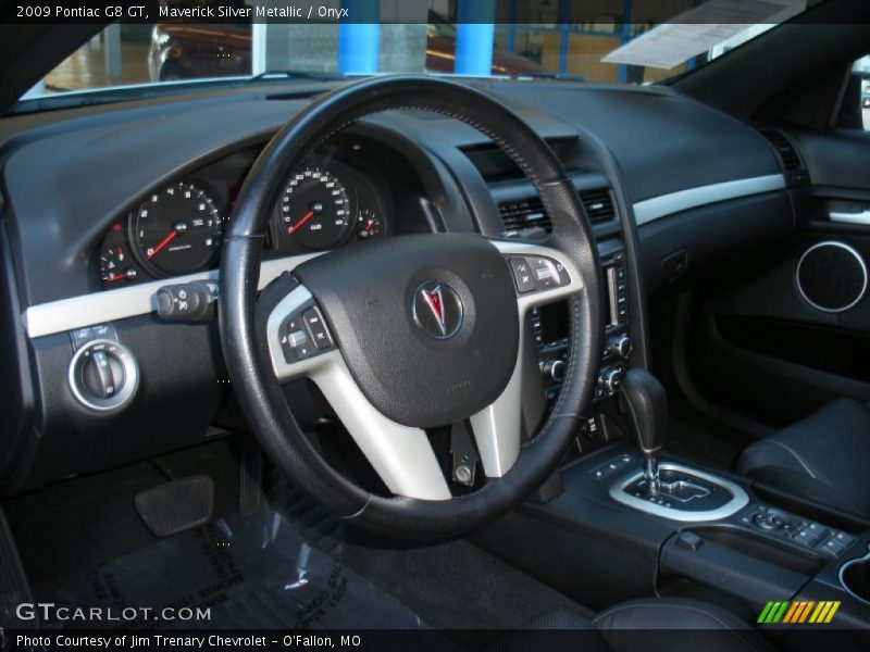 Maverick Silver Metallic / Onyx 2009 Pontiac G8 GT