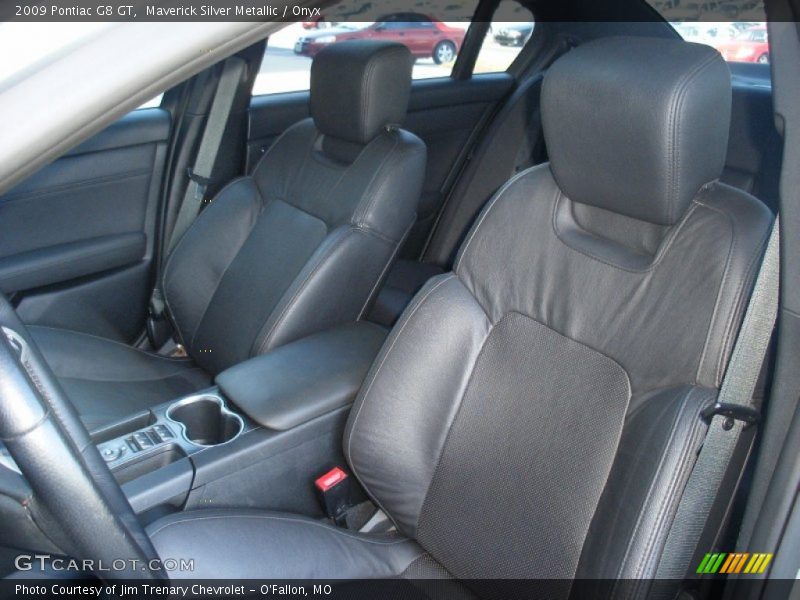 Maverick Silver Metallic / Onyx 2009 Pontiac G8 GT