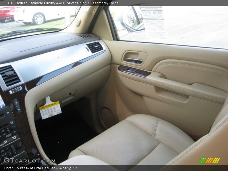 Silver Lining / Cashmere/Cocoa 2010 Cadillac Escalade Luxury AWD