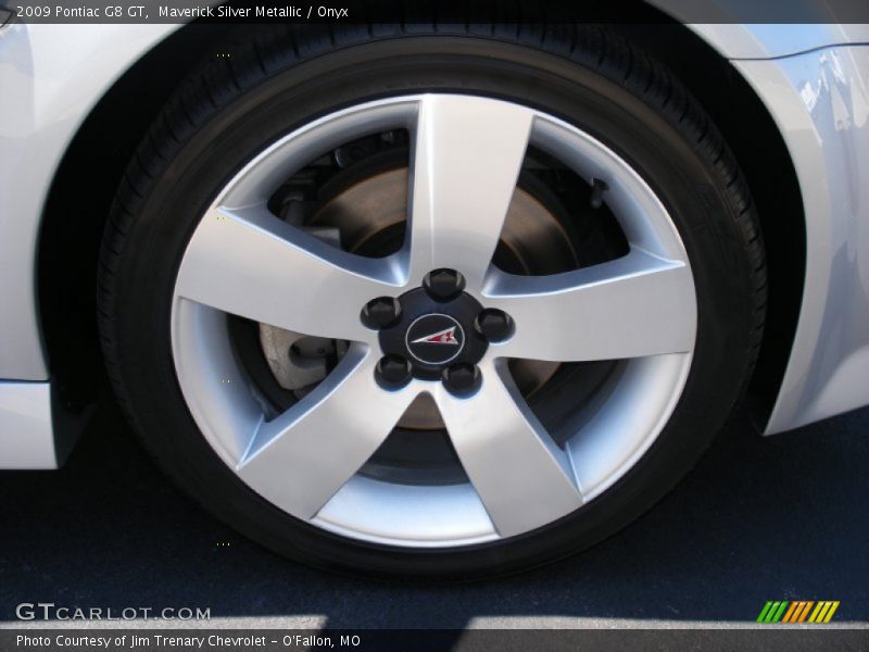 Maverick Silver Metallic / Onyx 2009 Pontiac G8 GT