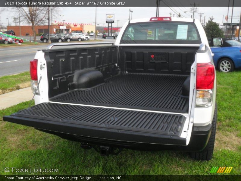 Super White / Graphite Gray 2010 Toyota Tundra Regular Cab 4x4