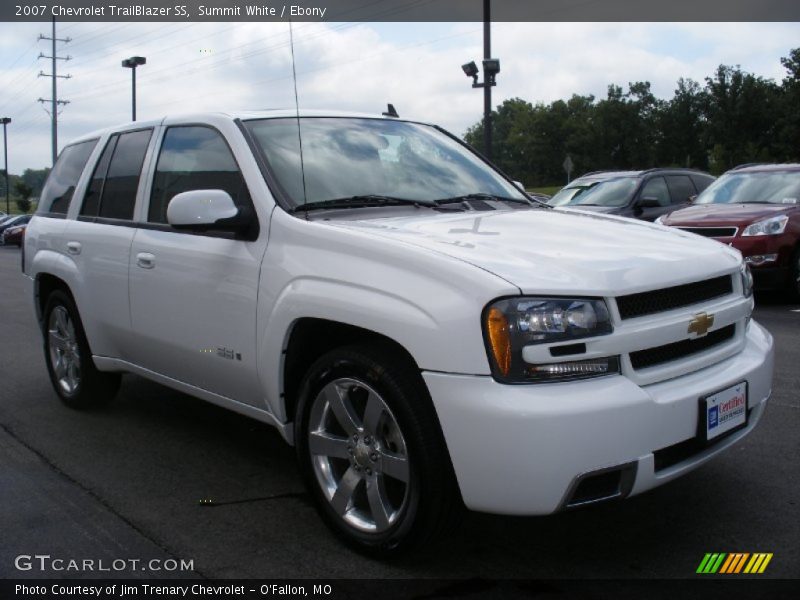Summit White / Ebony 2007 Chevrolet TrailBlazer SS