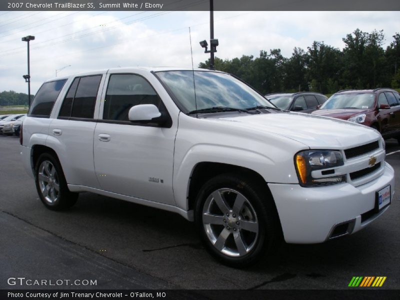 Summit White / Ebony 2007 Chevrolet TrailBlazer SS