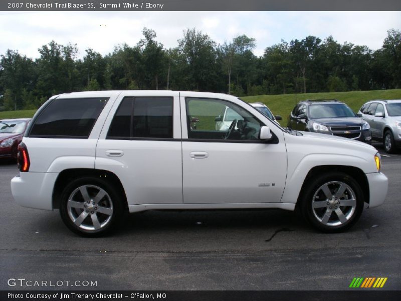 Summit White / Ebony 2007 Chevrolet TrailBlazer SS