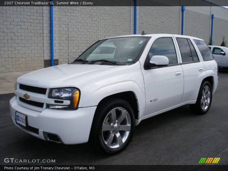 Summit White / Ebony 2007 Chevrolet TrailBlazer SS