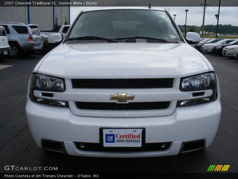 Summit White / Ebony 2007 Chevrolet TrailBlazer SS