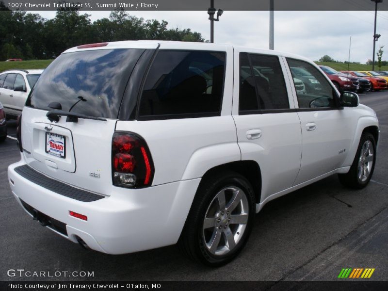Summit White / Ebony 2007 Chevrolet TrailBlazer SS