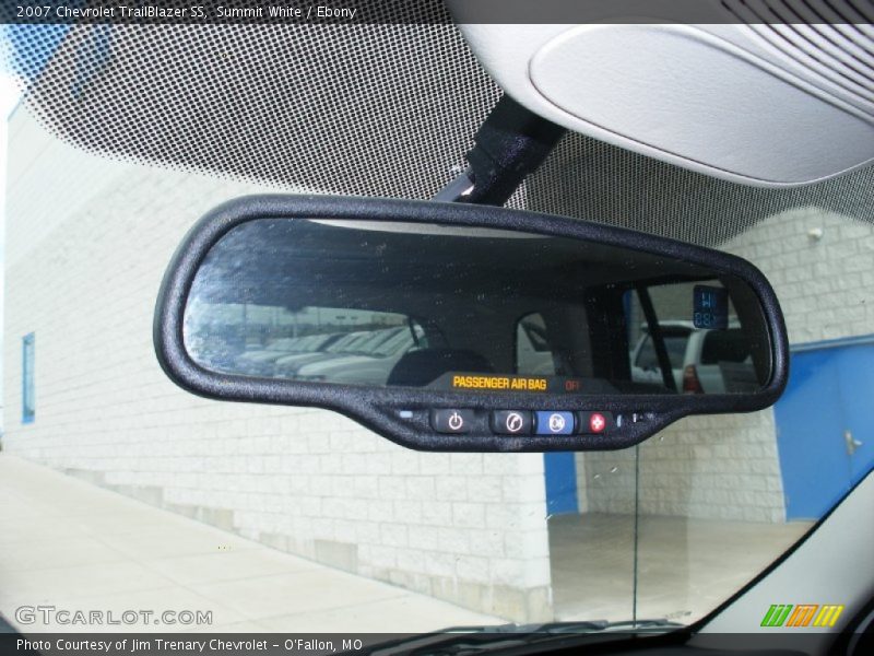 Summit White / Ebony 2007 Chevrolet TrailBlazer SS