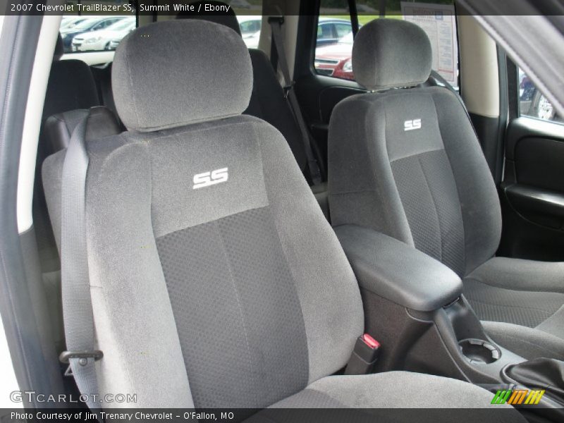  2007 TrailBlazer SS Ebony Interior