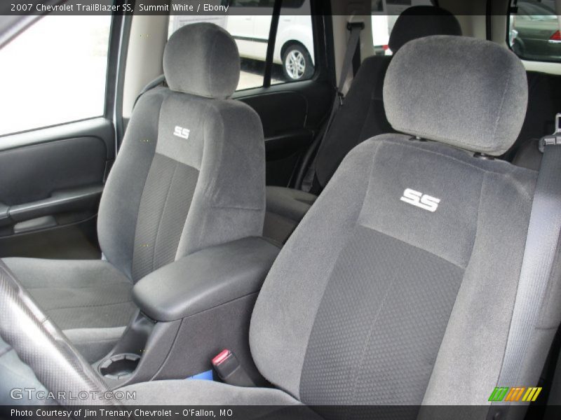  2007 TrailBlazer SS Ebony Interior