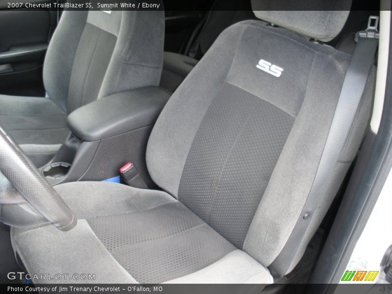 Summit White / Ebony 2007 Chevrolet TrailBlazer SS