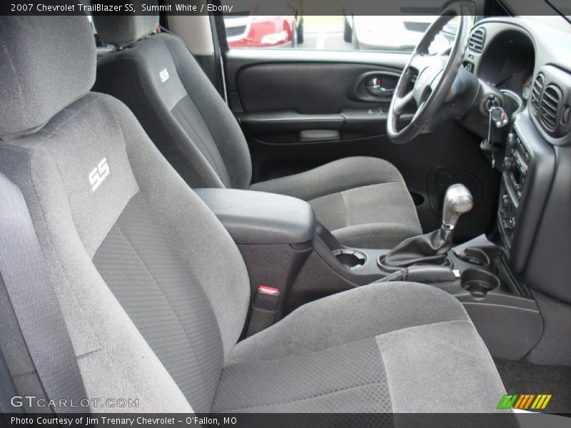  2007 TrailBlazer SS Ebony Interior