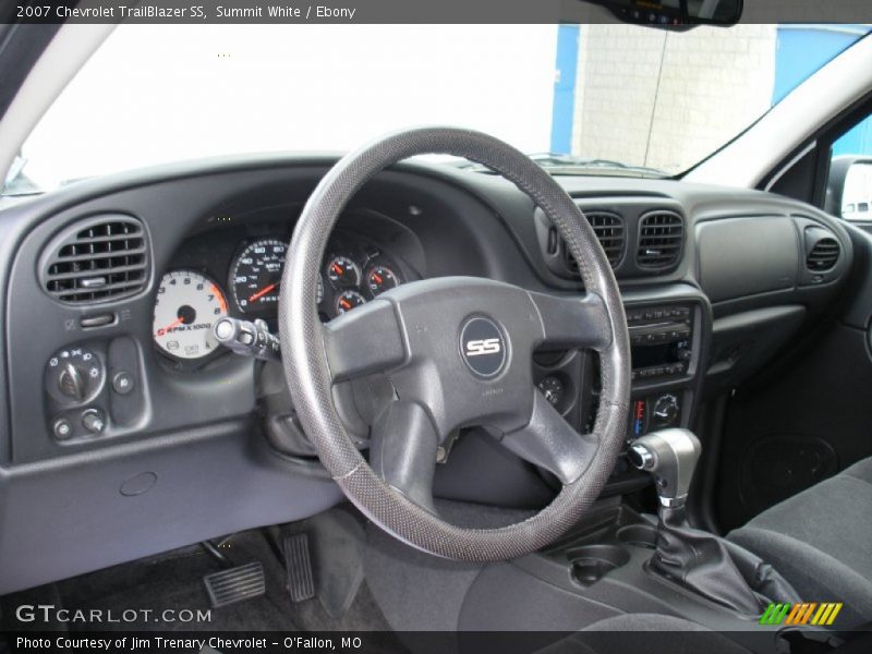 Dashboard of 2007 TrailBlazer SS