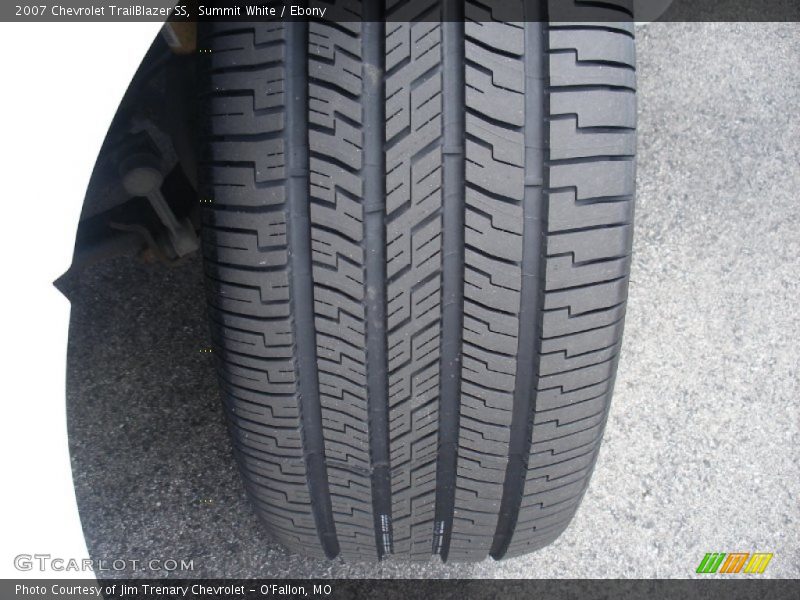 Summit White / Ebony 2007 Chevrolet TrailBlazer SS