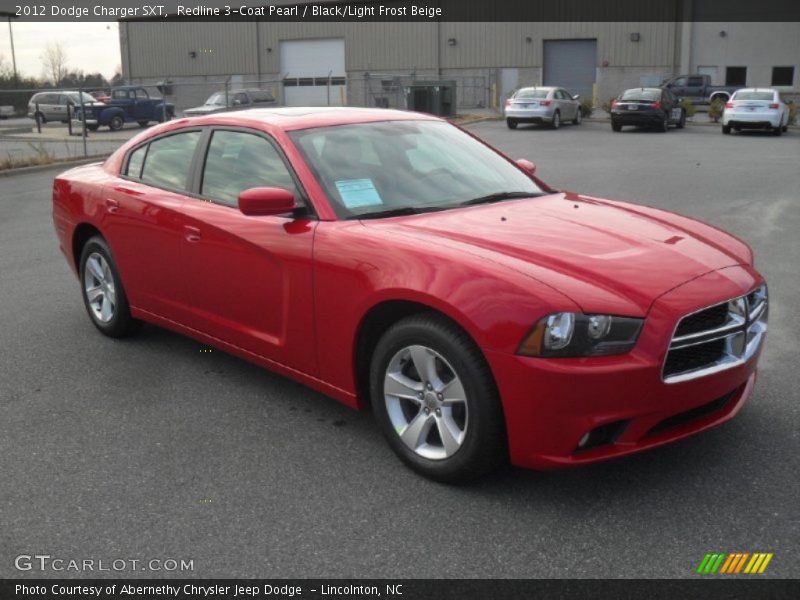Front 3/4 View of 2012 Charger SXT