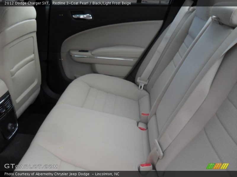 Redline 3-Coat Pearl / Black/Light Frost Beige 2012 Dodge Charger SXT