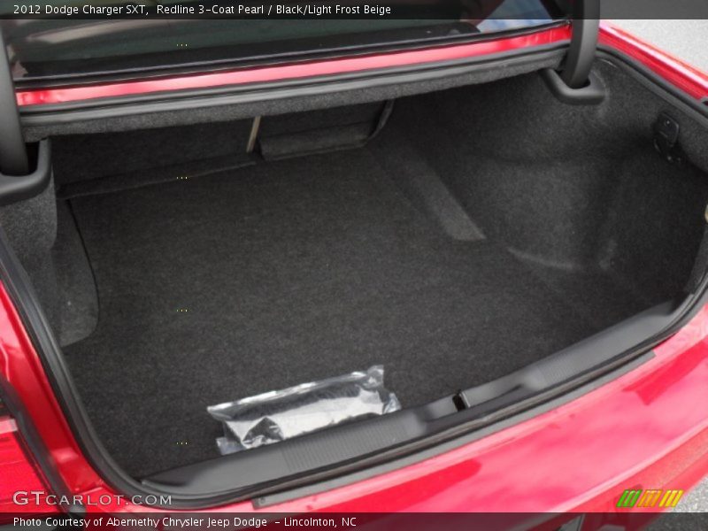  2012 Charger SXT Trunk