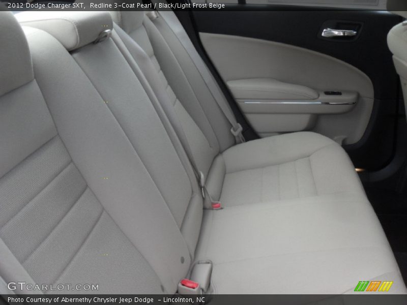 Redline 3-Coat Pearl / Black/Light Frost Beige 2012 Dodge Charger SXT