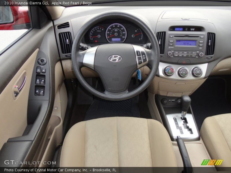 Apple Red Pearl / Beige 2010 Hyundai Elantra GLS