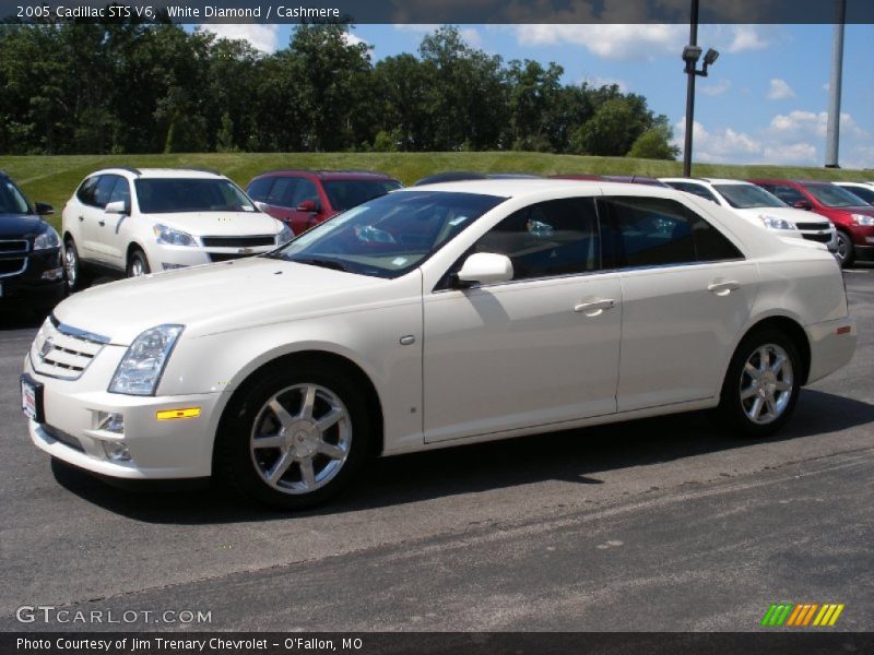 White Diamond / Cashmere 2005 Cadillac STS V6