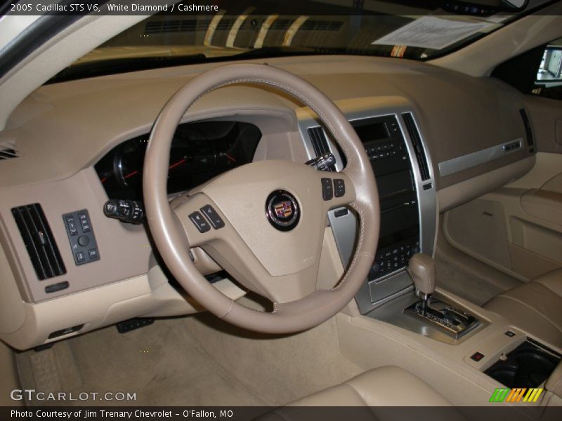 White Diamond / Cashmere 2005 Cadillac STS V6