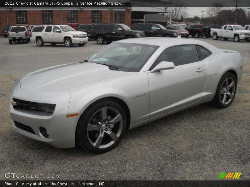 Silver Ice Metallic / Black 2012 Chevrolet Camaro LT/RS Coupe