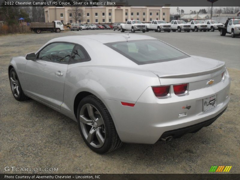 Silver Ice Metallic / Black 2012 Chevrolet Camaro LT/RS Coupe