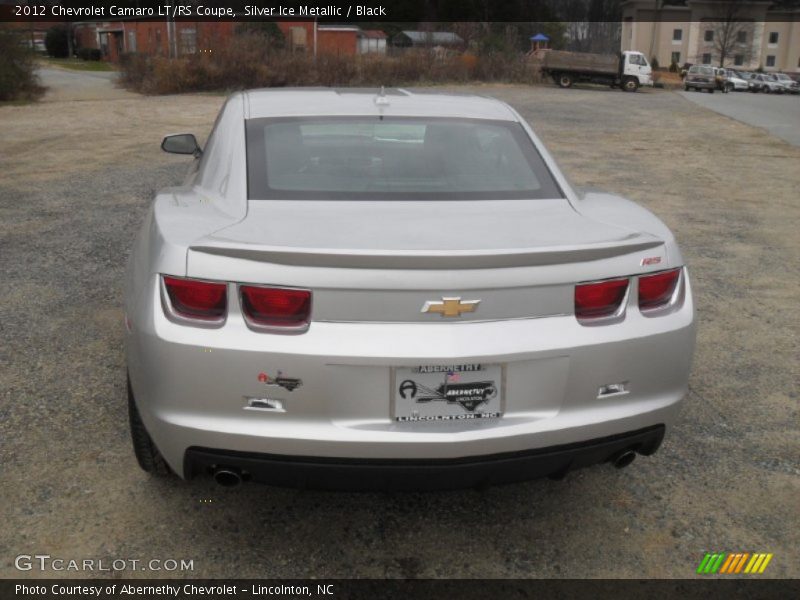 Silver Ice Metallic / Black 2012 Chevrolet Camaro LT/RS Coupe