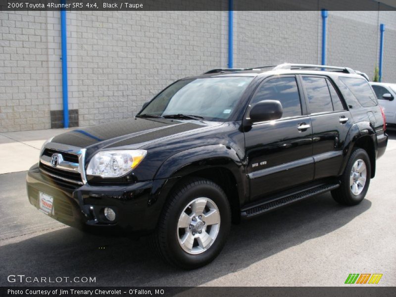 Black / Taupe 2006 Toyota 4Runner SR5 4x4