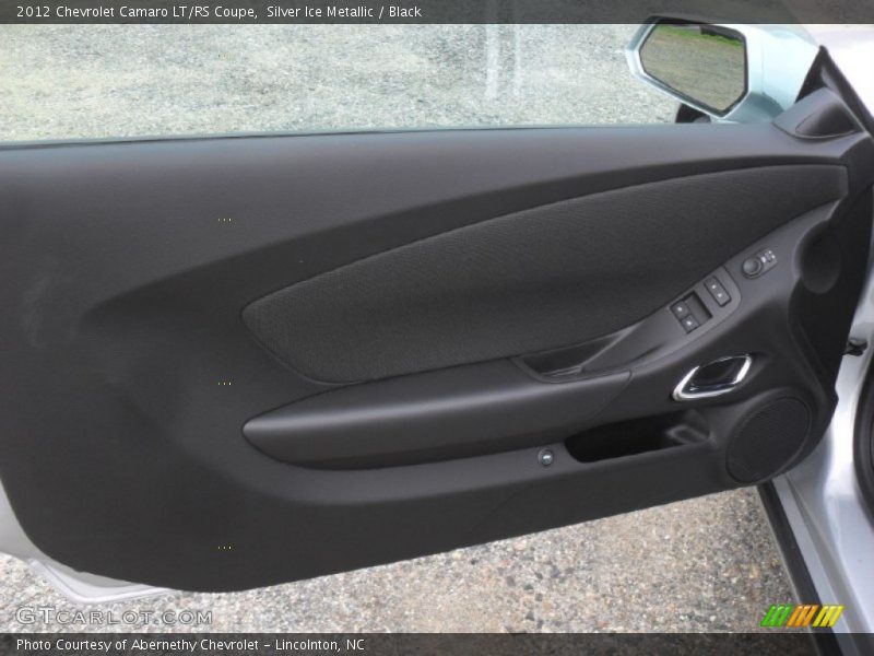 Silver Ice Metallic / Black 2012 Chevrolet Camaro LT/RS Coupe
