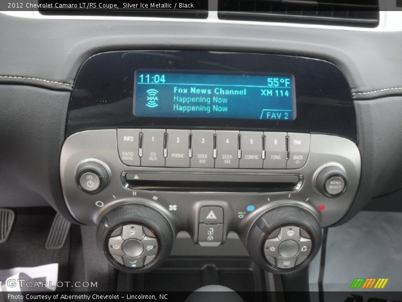 Silver Ice Metallic / Black 2012 Chevrolet Camaro LT/RS Coupe