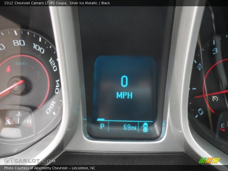 Silver Ice Metallic / Black 2012 Chevrolet Camaro LT/RS Coupe