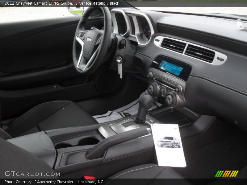 Silver Ice Metallic / Black 2012 Chevrolet Camaro LT/RS Coupe