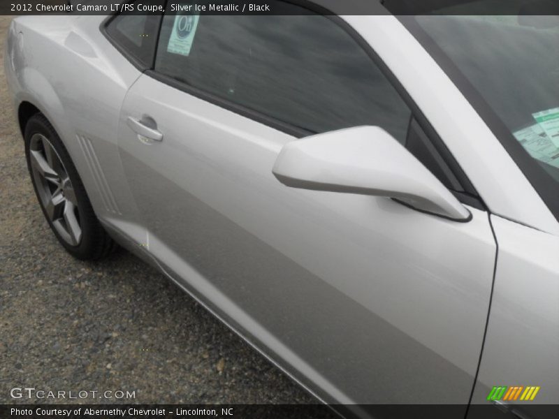 Silver Ice Metallic / Black 2012 Chevrolet Camaro LT/RS Coupe