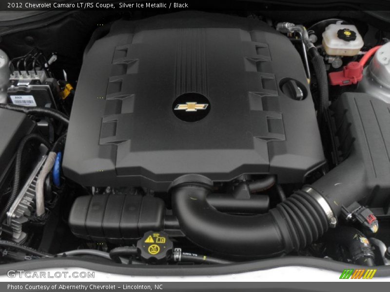 Silver Ice Metallic / Black 2012 Chevrolet Camaro LT/RS Coupe