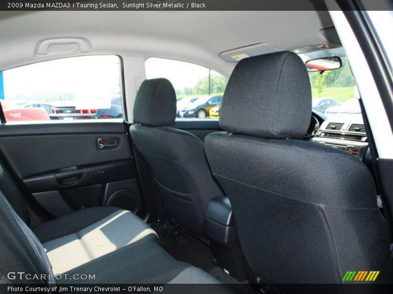 Sunlight Silver Metallic / Black 2009 Mazda MAZDA3 i Touring Sedan