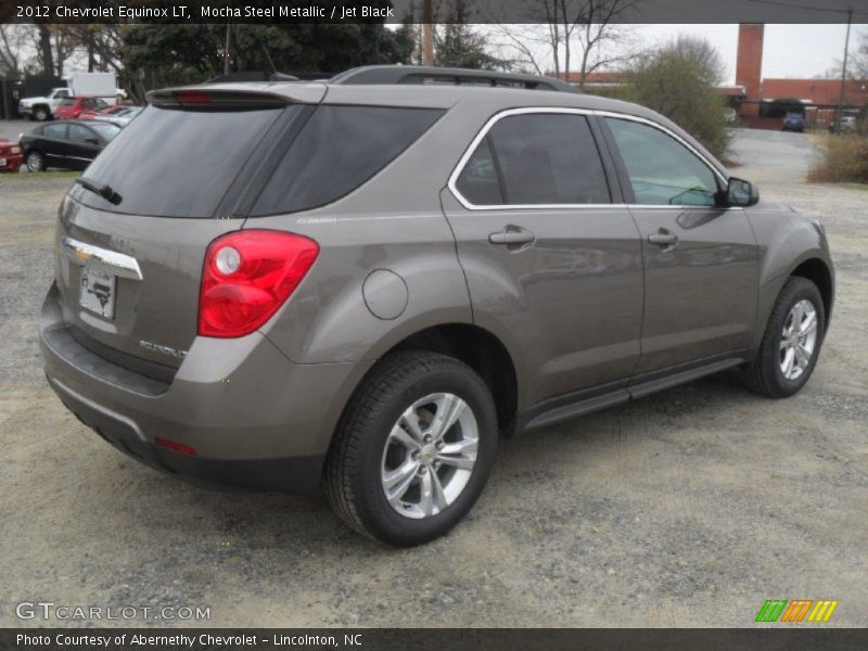 Mocha Steel Metallic / Jet Black 2012 Chevrolet Equinox LT