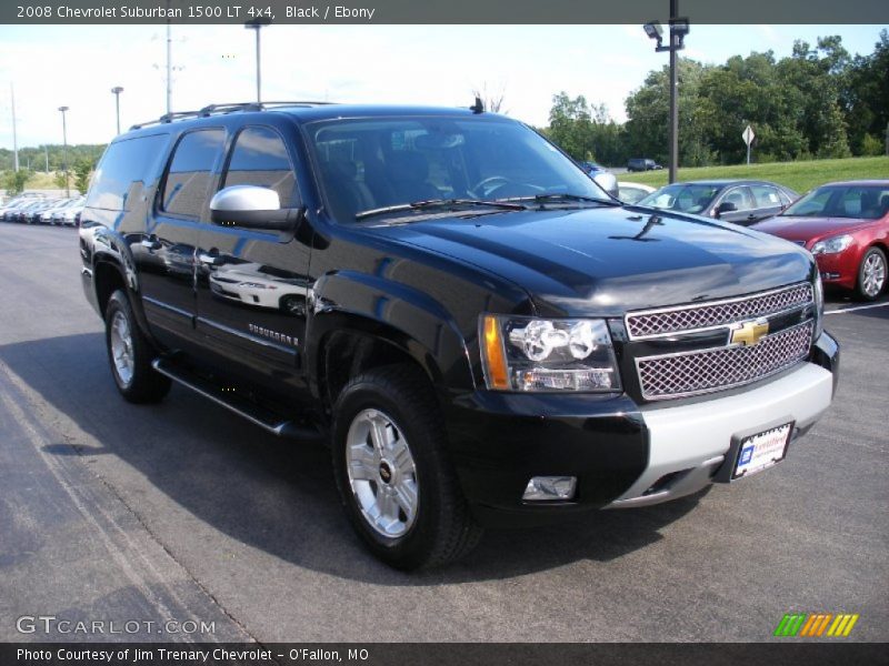 Black / Ebony 2008 Chevrolet Suburban 1500 LT 4x4