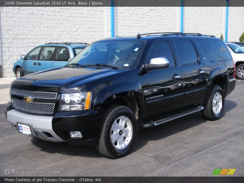 Black / Ebony 2008 Chevrolet Suburban 1500 LT 4x4