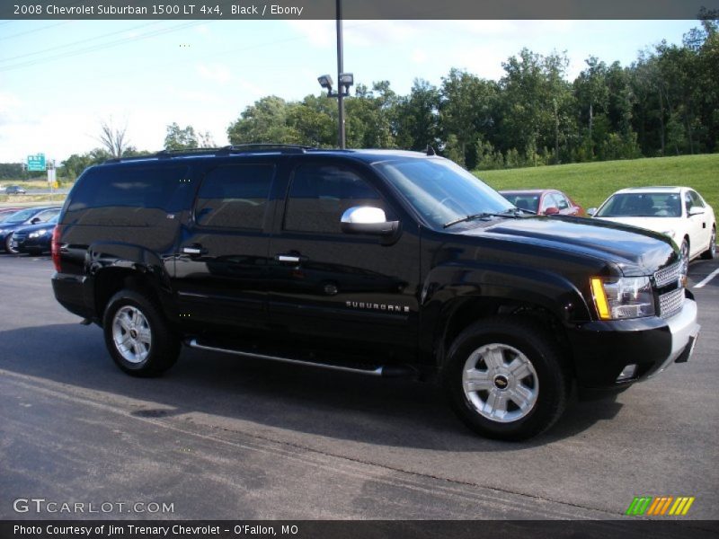 Black / Ebony 2008 Chevrolet Suburban 1500 LT 4x4