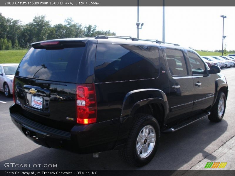 Black / Ebony 2008 Chevrolet Suburban 1500 LT 4x4