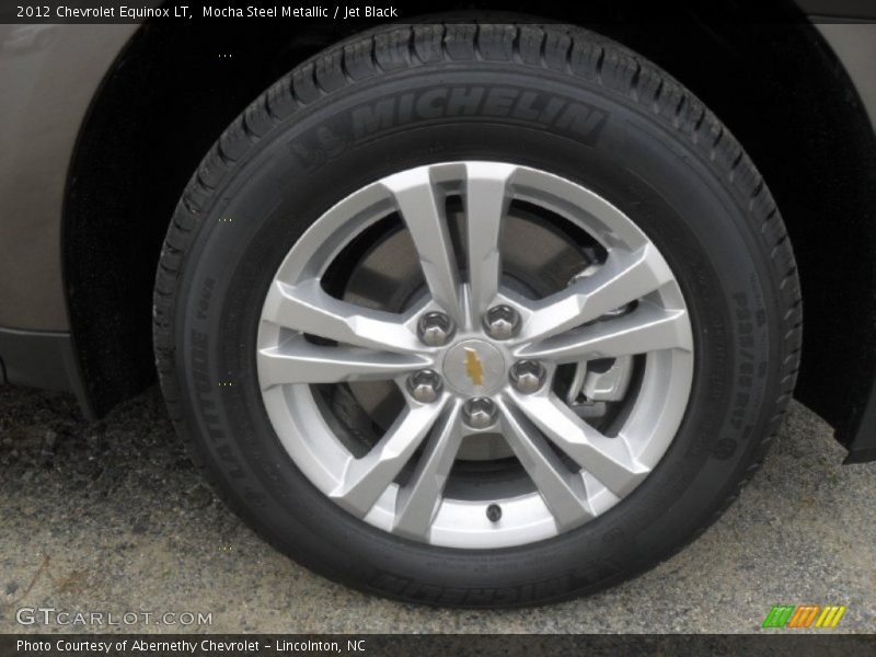 Mocha Steel Metallic / Jet Black 2012 Chevrolet Equinox LT