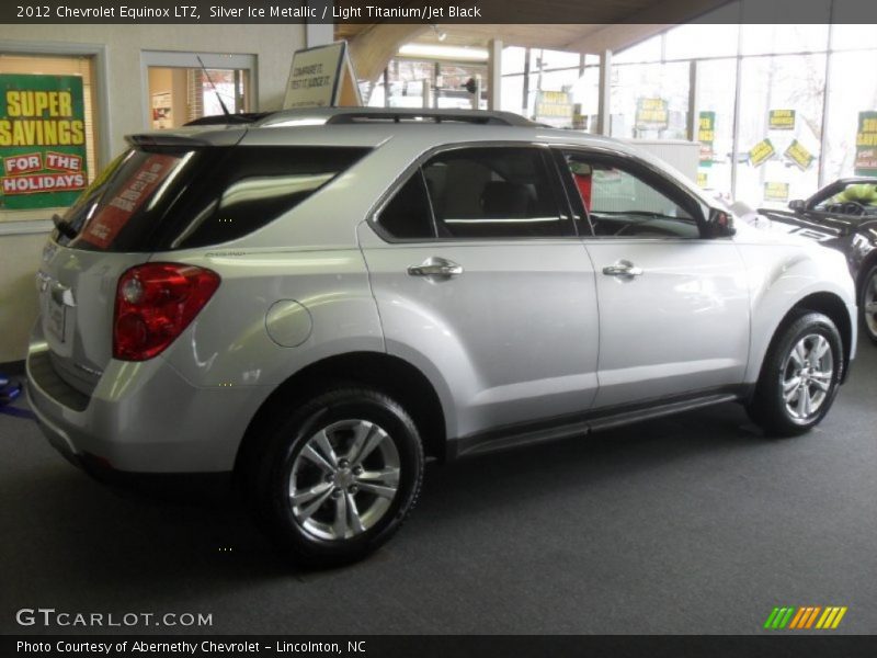 Silver Ice Metallic / Light Titanium/Jet Black 2012 Chevrolet Equinox LTZ