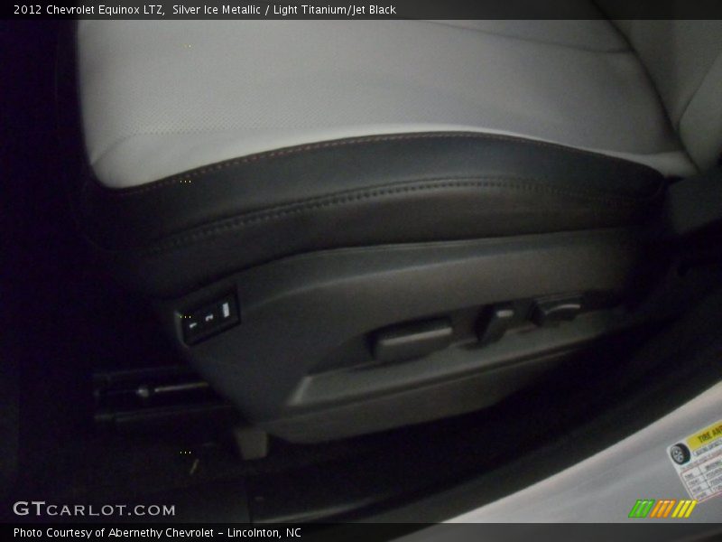 Silver Ice Metallic / Light Titanium/Jet Black 2012 Chevrolet Equinox LTZ