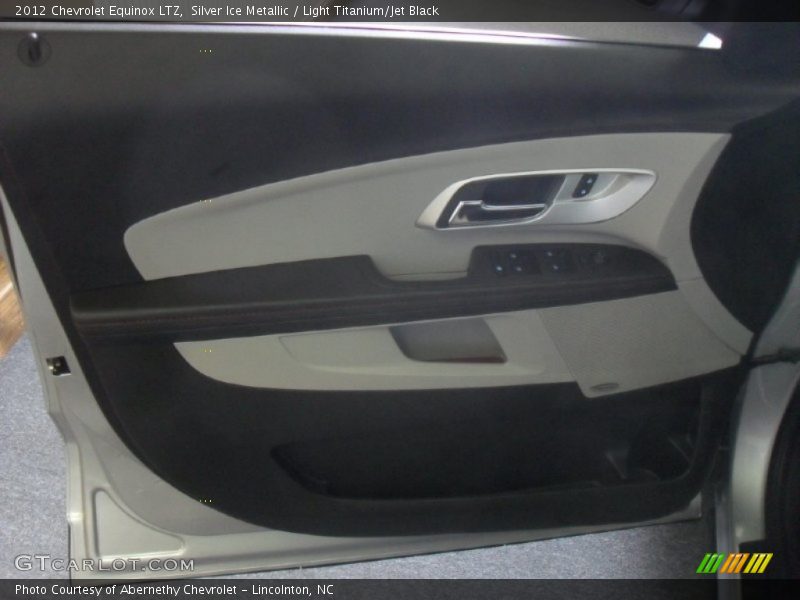 Silver Ice Metallic / Light Titanium/Jet Black 2012 Chevrolet Equinox LTZ
