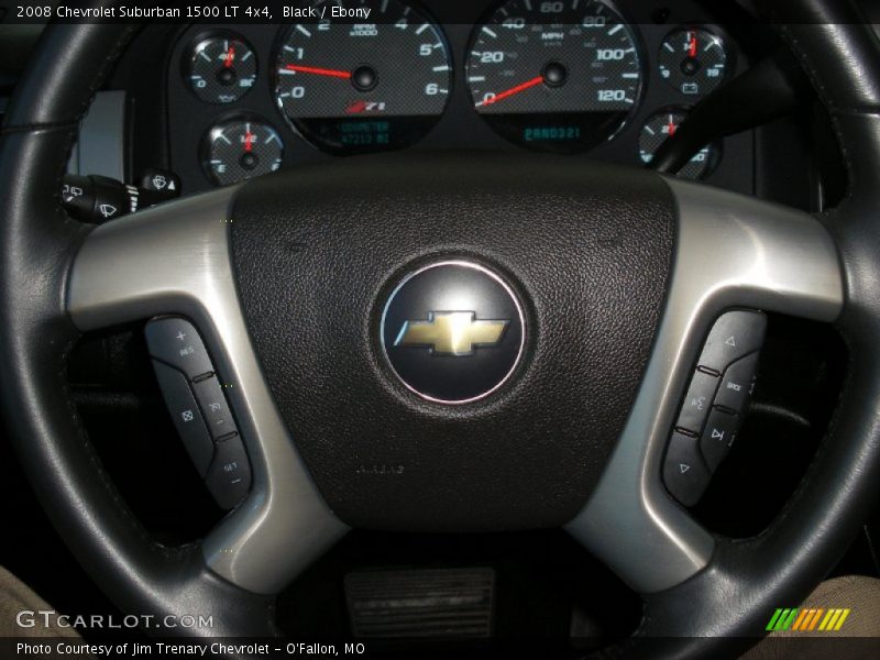Black / Ebony 2008 Chevrolet Suburban 1500 LT 4x4