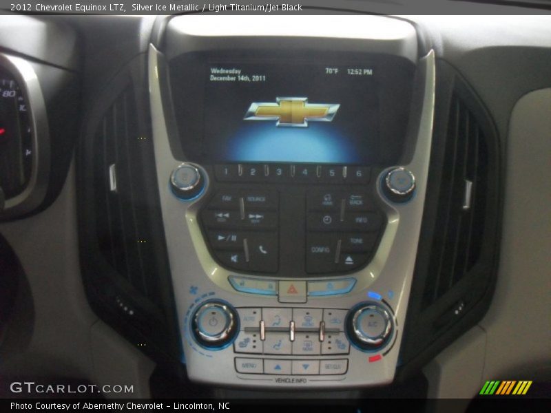 Silver Ice Metallic / Light Titanium/Jet Black 2012 Chevrolet Equinox LTZ