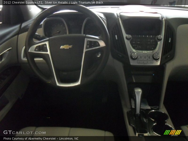 Silver Ice Metallic / Light Titanium/Jet Black 2012 Chevrolet Equinox LTZ