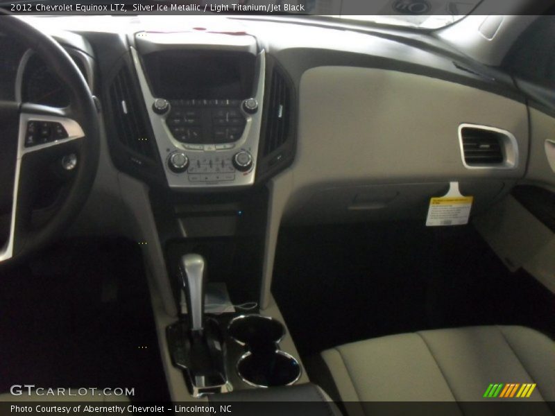 Silver Ice Metallic / Light Titanium/Jet Black 2012 Chevrolet Equinox LTZ