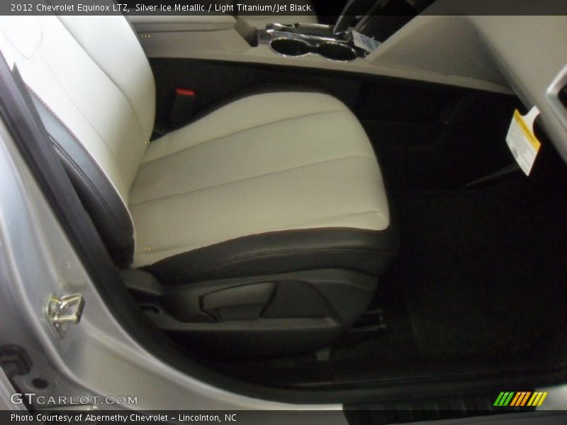 Silver Ice Metallic / Light Titanium/Jet Black 2012 Chevrolet Equinox LTZ